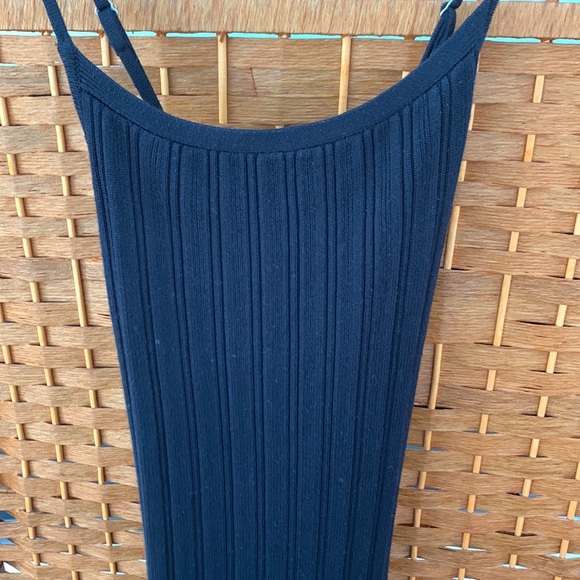 Abercrombie crossback ribbed elevated knit mini dress - Picture 3 of 5